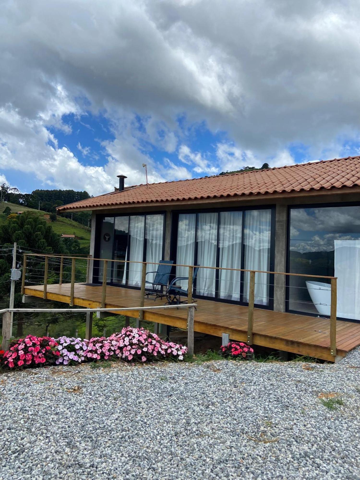Chale Oliva E Chale Salvia, Charmosos E Com Vista Da Mantiqueira Villa Gonçalves Exterior foto